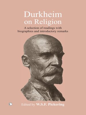 cover image of Durkheim on Religion